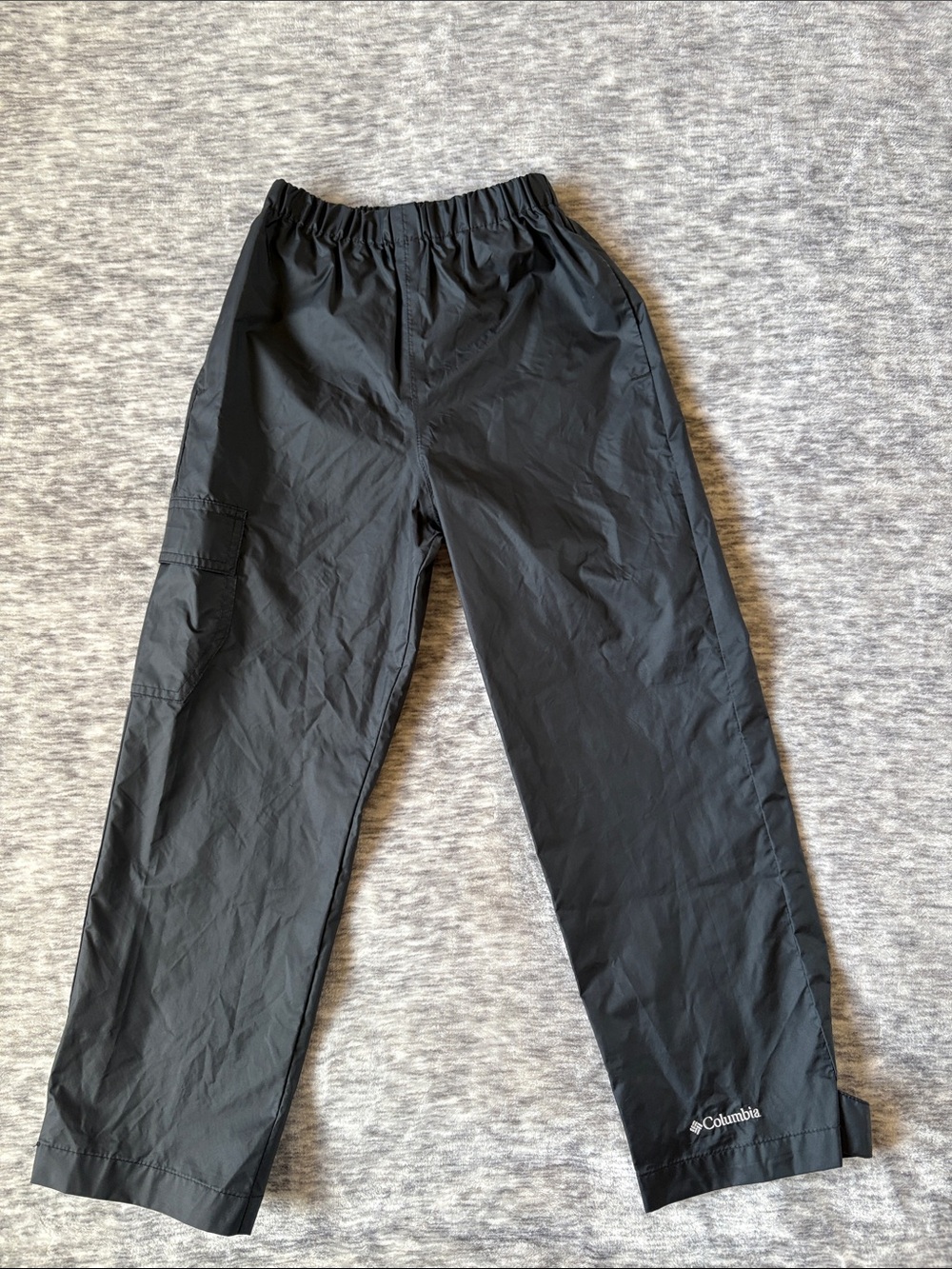 Columbia boys, waterproof pants size XS black EUC